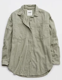Aerie Anytime Fave Twill Shirt