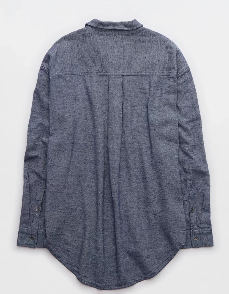Aerie Anytime Fave Twill Shirt
