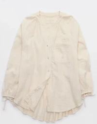 Aerie Daybreak Coverup Shirt