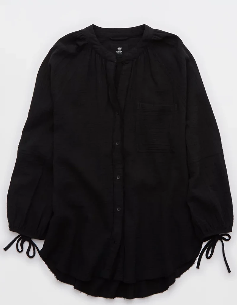 Aerie Daybreak Coverup Shirt