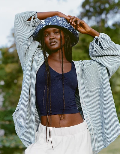 Aerie Daybreak Coverup Shirt