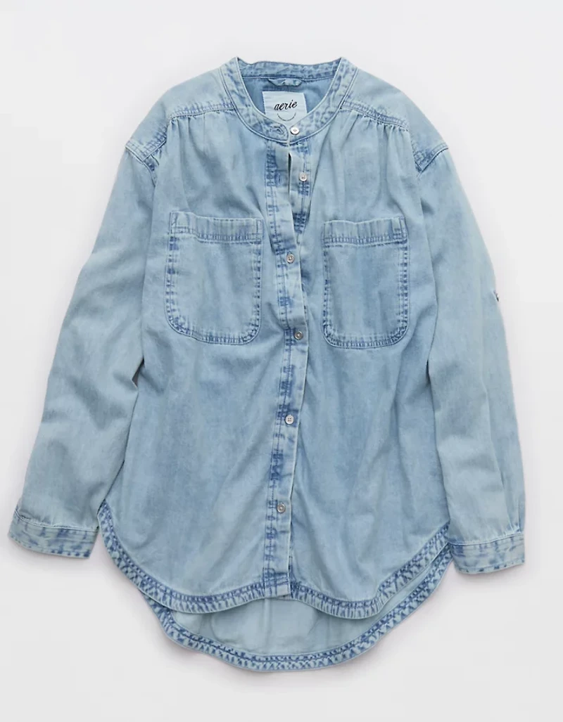 Aerie Roll With It Button Down Shirt