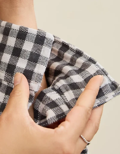 Aerie MagnaReady Adaptive Anytime Fave Flannel Shirt