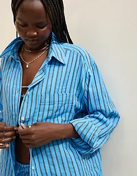 Aerie Day-Off Cover Up Shirt