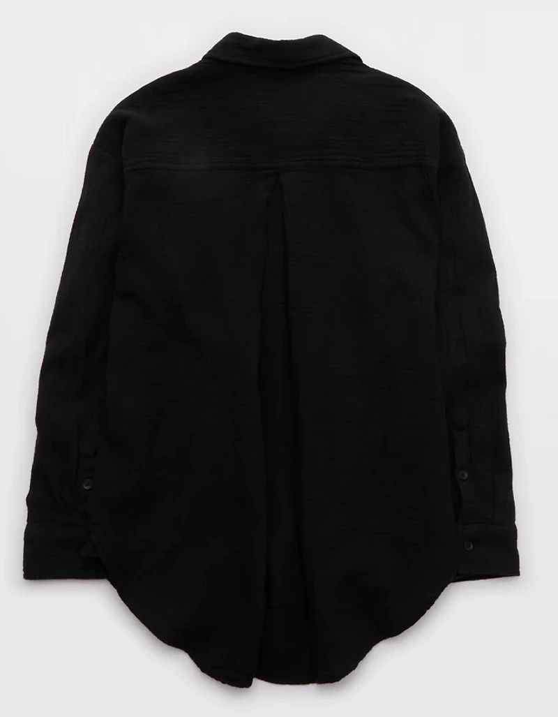 Aerie Day-Off Cover Up Shirt
