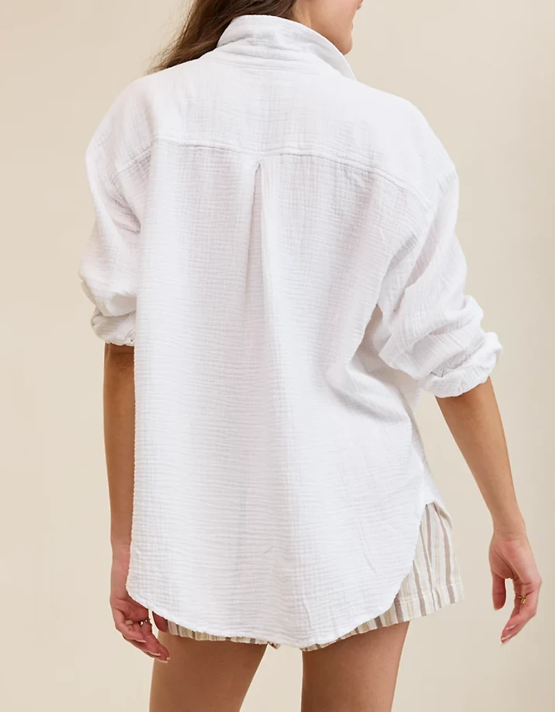 Aerie Day-Off Cover Up Shirt