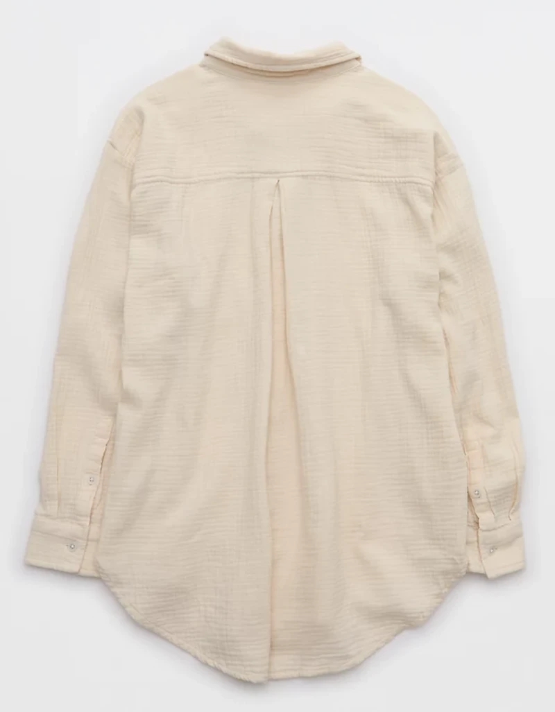 Aerie Day-Off Cover Up Shirt