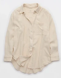 Aerie Day-Off Cover Up Shirt
