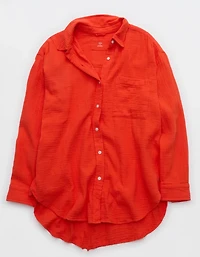 Aerie Day-Off Cover Up Shirt