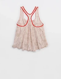 Aerie Woven Scoop Neck Tank Top