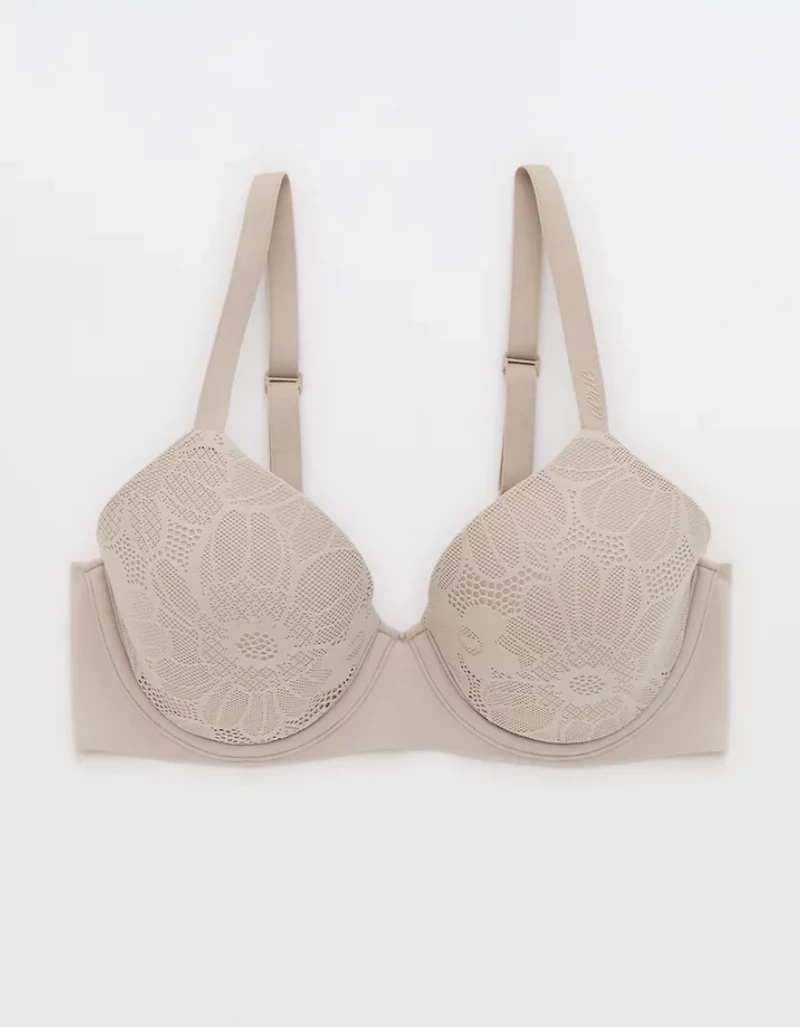 SMOOTHEZ Lace Full Coverage Lightly Lined Bra