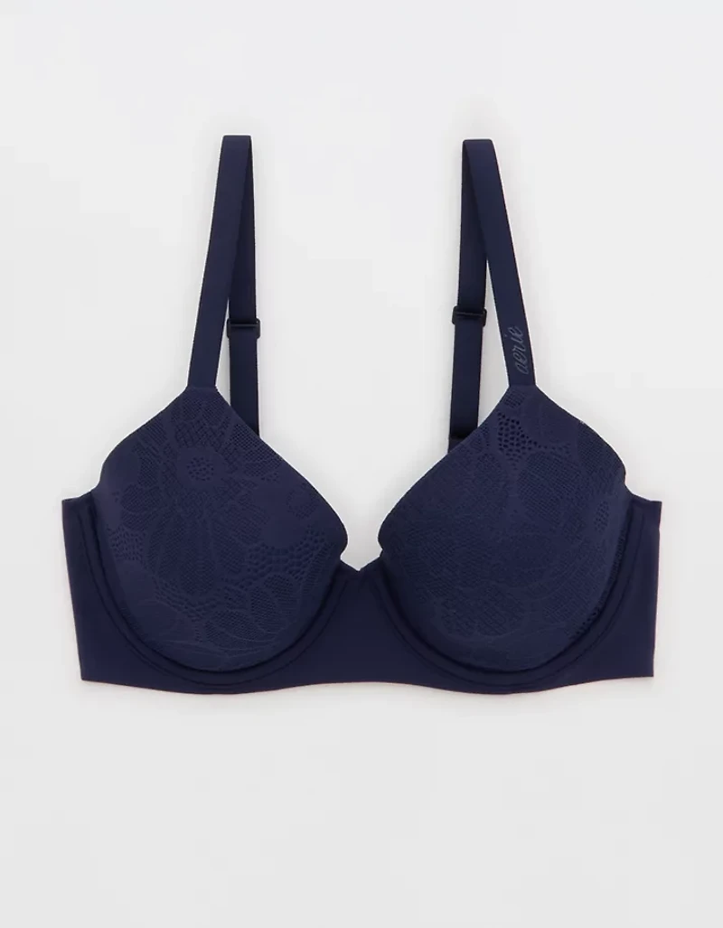 SMOOTHEZ Lace Full Coverage Lightly Lined Bra
