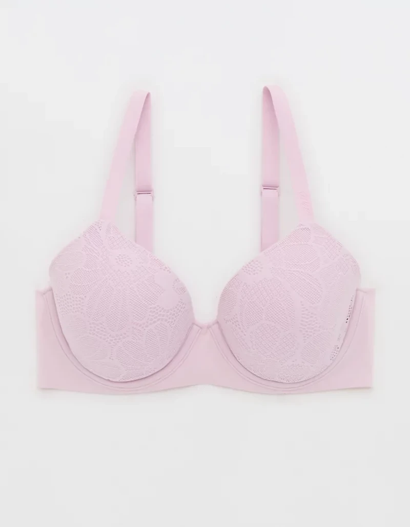 SMOOTHEZ Lace Full Coverage Lightly Lined Bra