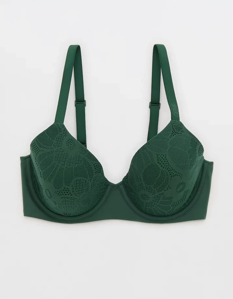 SMOOTHEZ Lace Full Coverage Lightly Lined Bra