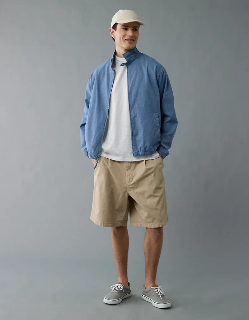 Blouson de club en chambray AE