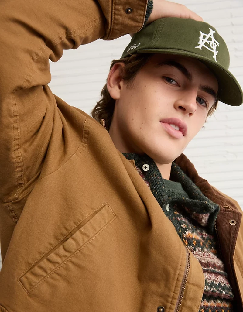 Manteau de style fermier en coutil AE