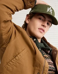 Manteau de style fermier en coutil AE