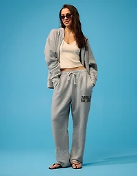 AE | Smiley® Heavyweight Open-Hem Sweatpant