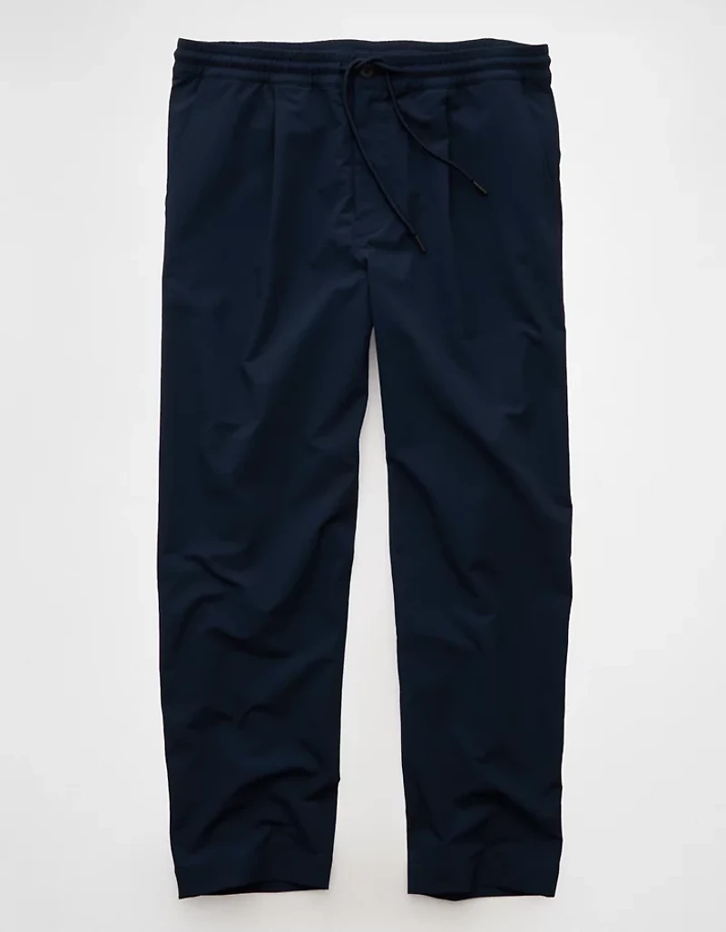 Pantalon à ceinture élastique plissé 24/7 AE
