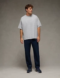 Pantalon à ceinture élastique plissé 24/7 AE