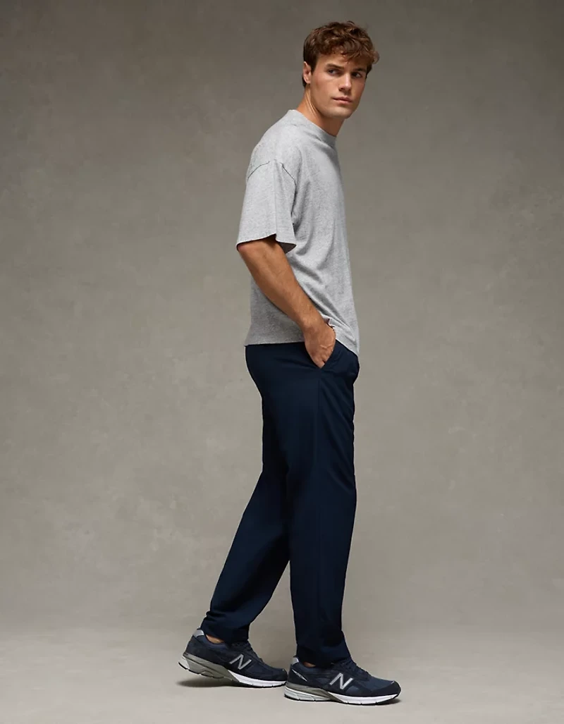 Pantalon à ceinture élastique plissé 24/7 AE