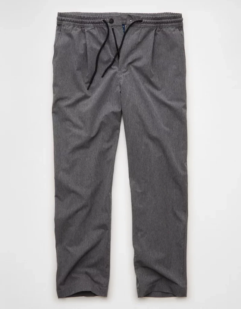 Pantalon à ceinture élastique plissé AE