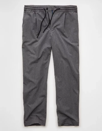 Pantalon à ceinture élastique plissé AE