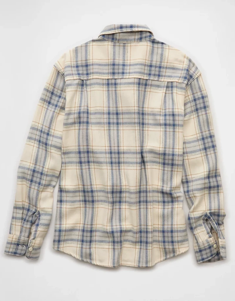 AE Textured Flannel Shirt