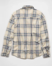 AE Textured Flannel Shirt