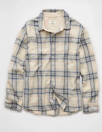 AE Textured Flannel Shirt