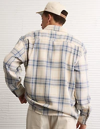 AE Textured Flannel Shirt