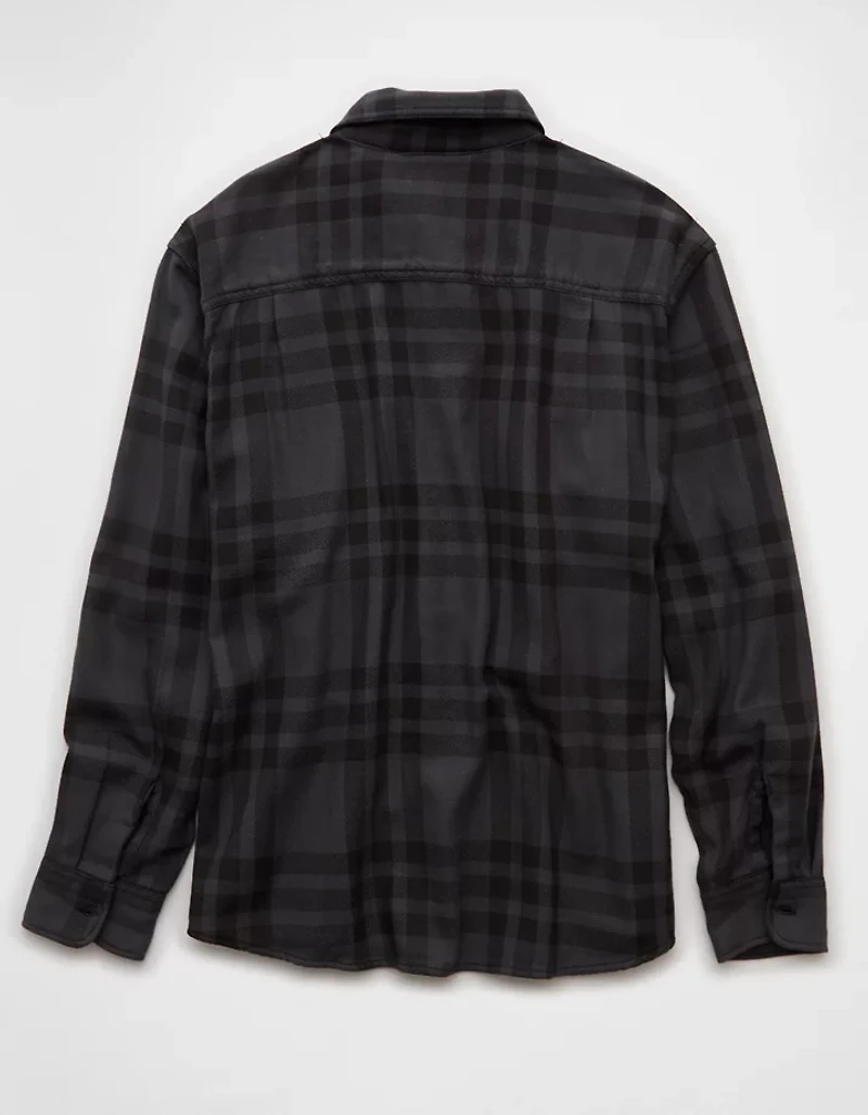 AE Textured Flannel Shirt