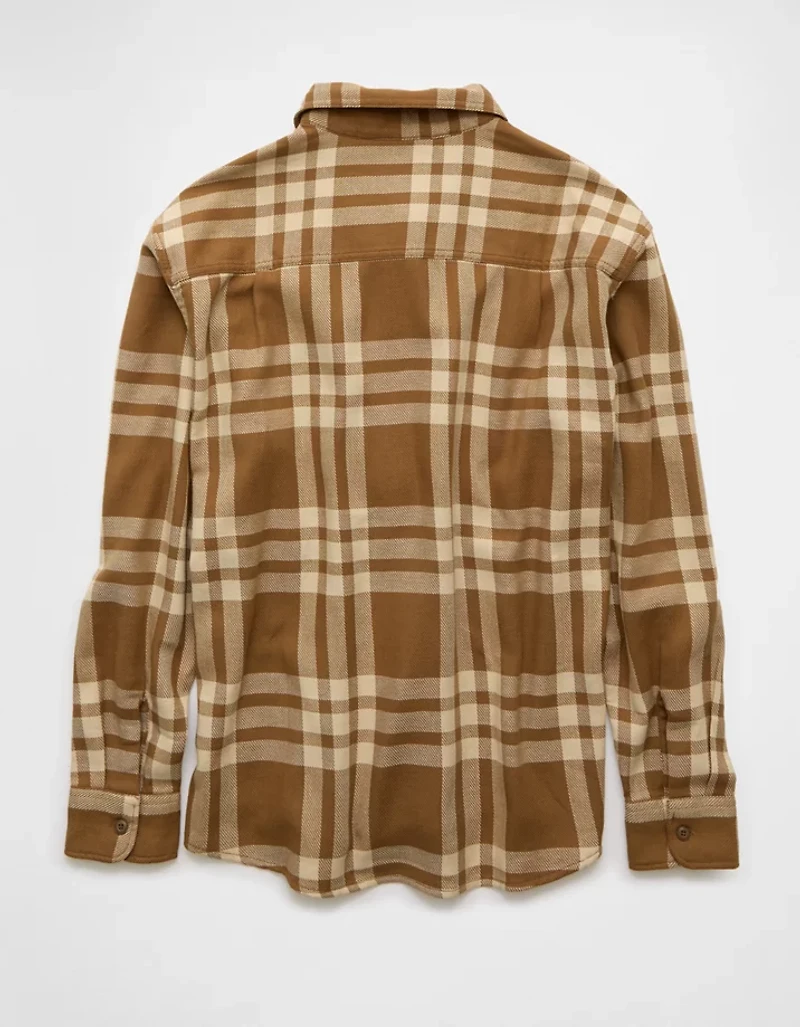 AE Textured Flannel Shirt