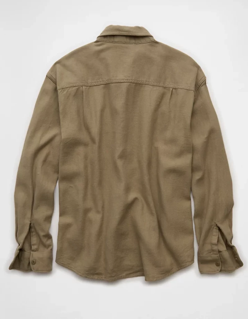 AE Textured Flannel Shirt