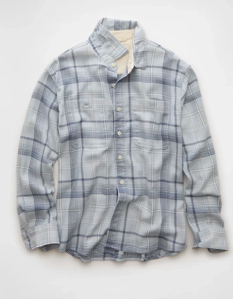 Chemise en flanelle texturée AE