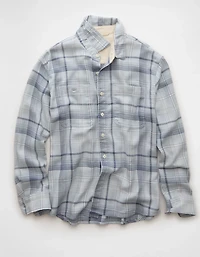 Chemise en flanelle texturée AE