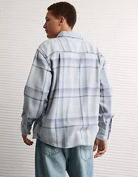 Chemise en flanelle texturée AE
