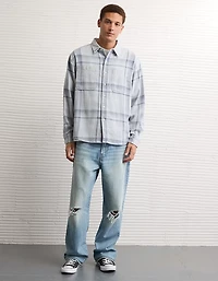 Chemise en flanelle texturée AE