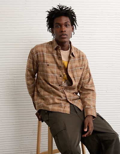 AE Relaxed Everyday Flannel Shirt
