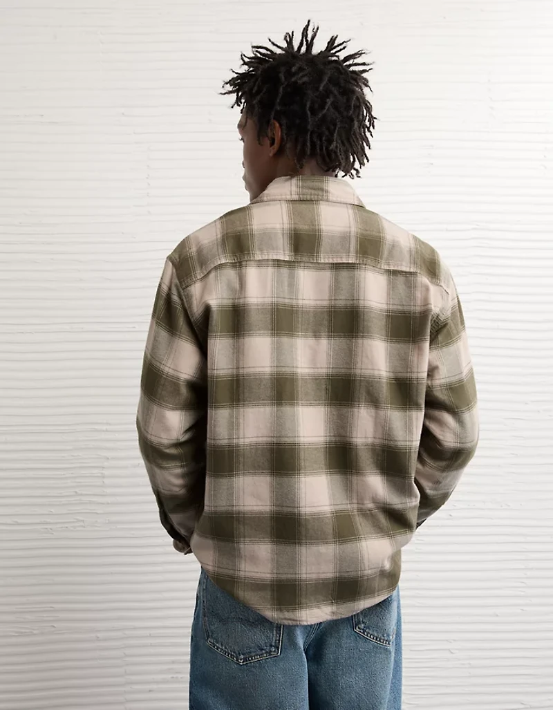 AE Relaxed Everyday Flannel Shirt