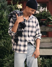 Chemise en flanelle de tous les jours décontractée AE