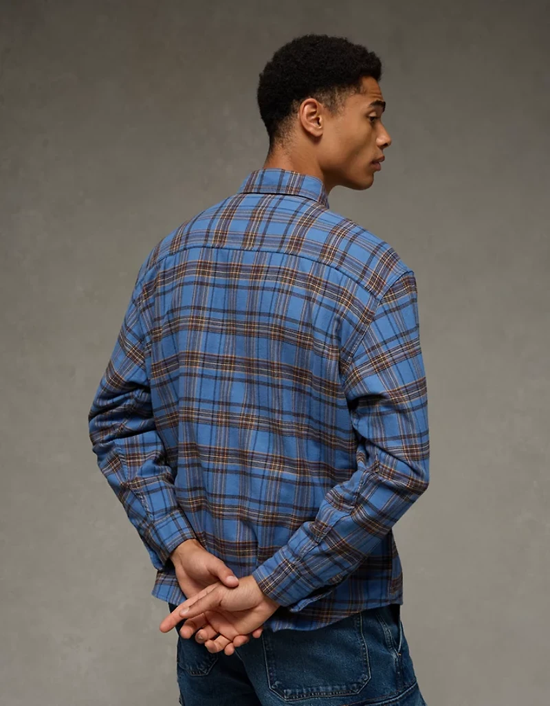 AE Relaxed Everyday Flannel Shirt