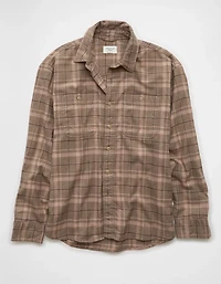AE Relaxed Fit Everyday Flannel Shirt