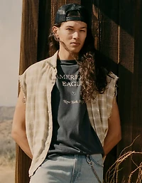 AE Boxy Lightweight Flannel Shirt