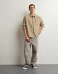 AE Boxy Lightweight Flannel Shirt