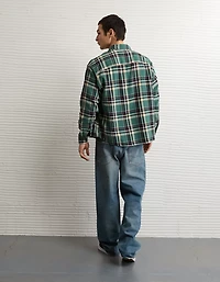AE Boxy Lightweight Flannel Shirt
