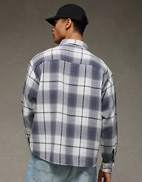 AE Boxy Lightweight Flannel Shirt
