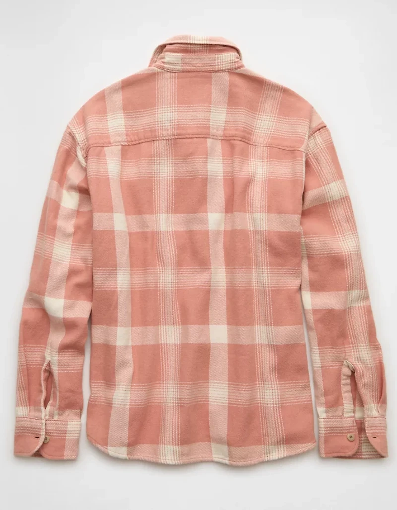 AE Boxy Lightweight Flannel Shirt