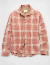 AE Boxy Lightweight Flannel Shirt