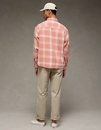 AE Boxy Lightweight Flannel Shirt